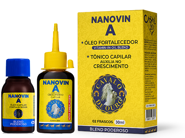 Casal 20 Nanovin A 100% Natural a Evolução do Minoxidil