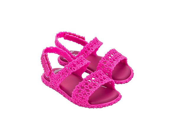 Mini Melissa Panc Sandal Baby + Isabela Capeto Rosa