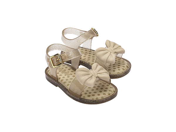 Mini Melissa Mar Sandal Princess BB Bege