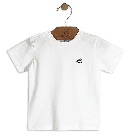 Camiseta Up Baby Básica Branca