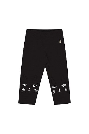 Legging Aysha Bebê Gatinha Preta - Pin Pin Baby - Calçados e Roupas para Bebês e Crianças