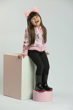 Calça Málagah Recortes Preta