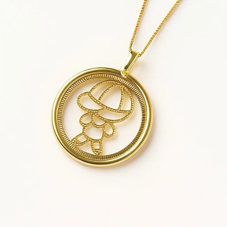 Colar Menininho Banhado em Ouro 18k
