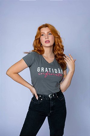 T-shirt Gratidão Infinita