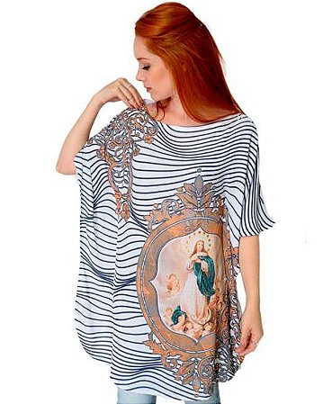 Kaftan Nossa Senhora da Conceição com Pedras