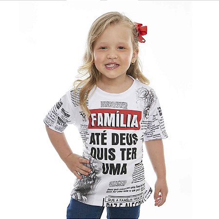Camiseta Infantil Sagrada Família