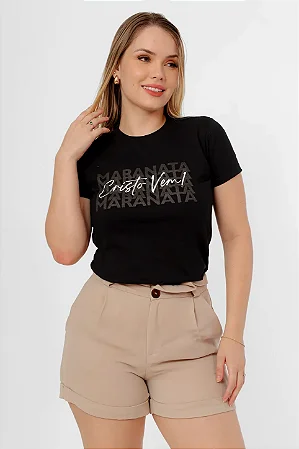 T-shirt Cristo Vem Maranata