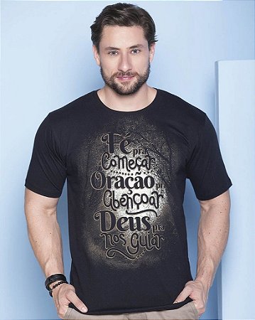 Camiseta Fé para Começar - Conforto, Versatilidade e Inspiração – Tudo em uma Só Camiseta!