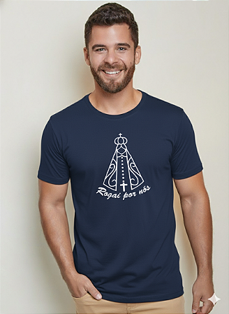 Camiseta Rogai por nós - Mais que uma Roupa, Uma Mensagem – Camisetas com Propósito e Emoção