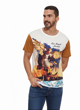 Camiseta Arcanjo São Miguel - Moda, Atitude e Conforto em Cada Detalhe