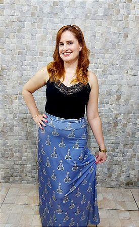 Saia Longa - Nossa Senhora Aparecida - Estilo que Inspira e Expressa Quem Você É