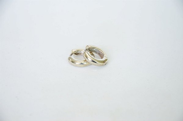 BRINCO PRATA ARGOLA LISA