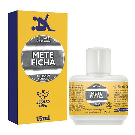 METE FICHA PROLONGADOR EREÇÃO RETARDANTE MASCULINO 15ML SECRET LOVE
