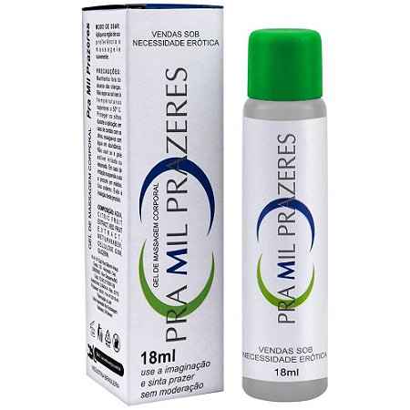 PRA MIL PRAZERES EXCITANTE UNISSEX  PROLONGADOR DE EREÇÃO E RETARDANTE 18ML SECRET LOVE