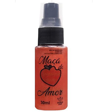 Maçã Do Amor Gel Excitante Vibrante Esquenta 30Ml Segred Love
