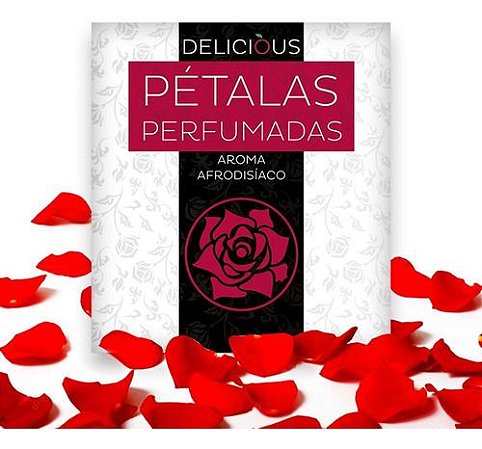 PETALAS PERFUMADAS AFRODISIACOS 100 UNIDADES DELICIOUS