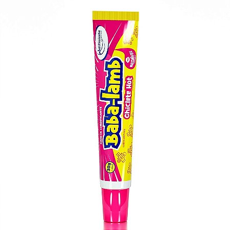 BABA LAMB CANETA LUBRIFICANTE BEIJÁVEL AROMA DE CHICLETE E EFEITO HOT 30g