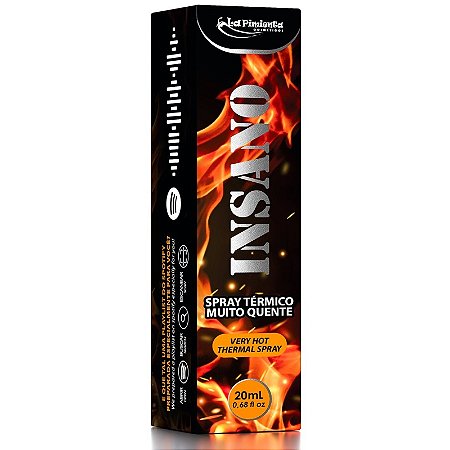 Dark Insano Spray Térmico Esquenta Hot 20ml La Pimienta