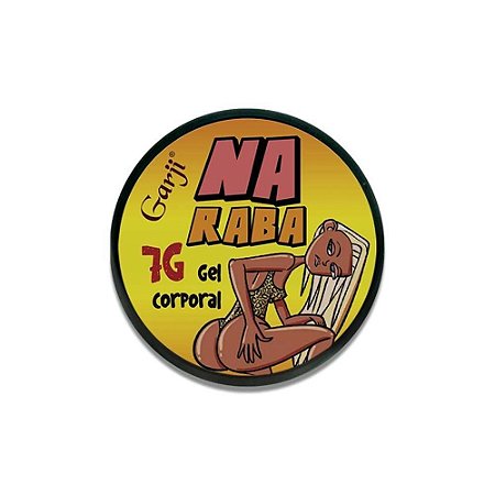 NA RABA GEL Creme Lubrificante Anal CORPORAL 7G GARJI