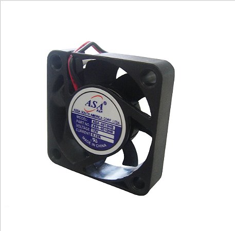 Cooler Adda	12V	ASA4010-HB	40X40X10mm ROLAMENTO	Amp.:	0,12	RPM:	6000 0402A 3 FIOS - 401012R