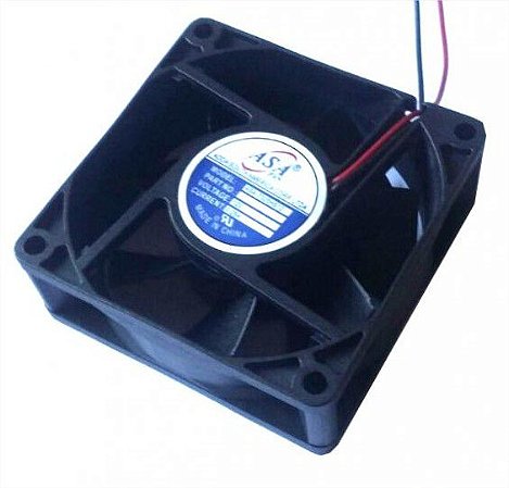 Cooler Adda	12V	ASA7025HS-12	0701A 70X70X25mm	BUCHA	Amp.:	0,25	RPM:	2 FIOS S/ CONECTOR 702512B