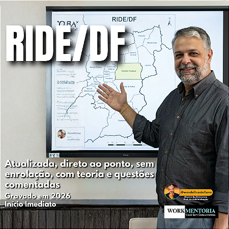 RIDE/DF para Concursos