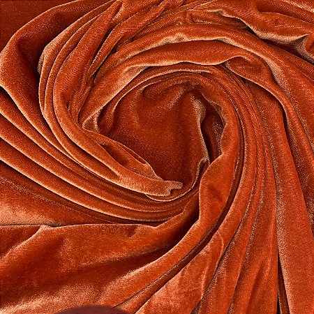Veludo Spandex Argila