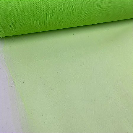 Tule Liso Verde Neon