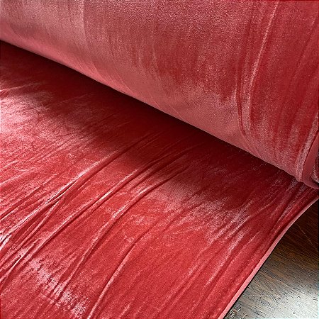 Veludo Spandex Coral