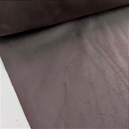 Veludo Suede Marrom