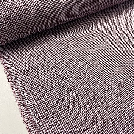 Xadrezinho De Poliéster N1 Bordo