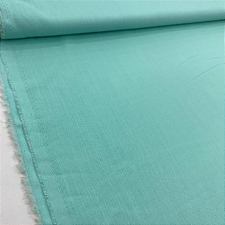 Viscolinho Liso Verde Água