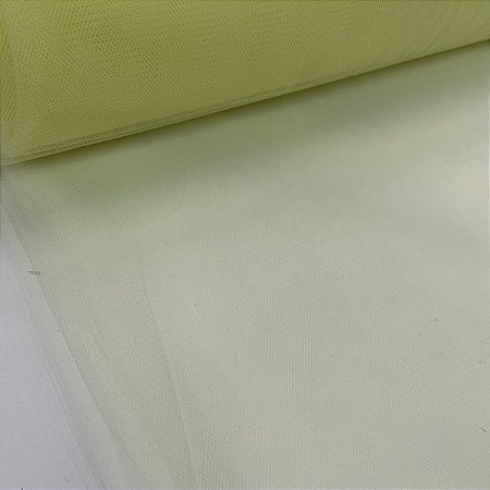 Tule Liso Amarelo Bebê