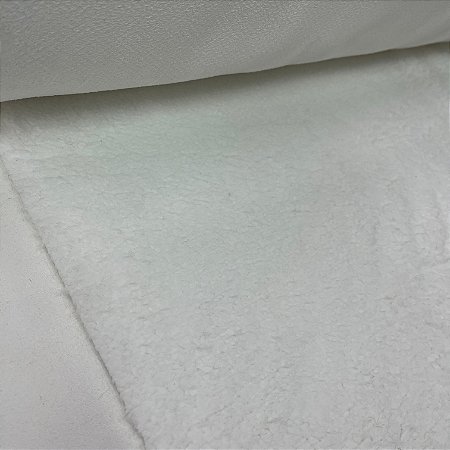 Suede Com Sherpa Dublado Branco