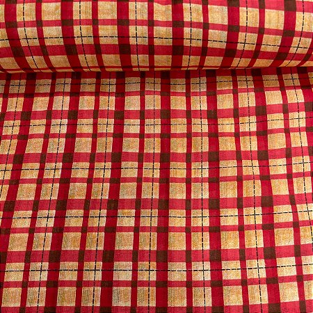 Chita Xadrez São João Vermelho