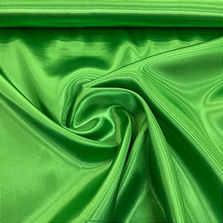 Cetim Liso Verde Bandeira