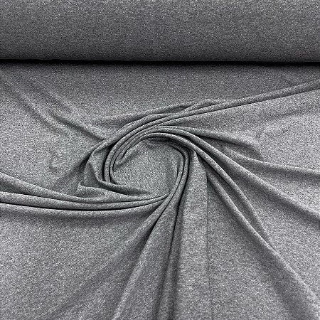 Viscolycra Lisa Cinza Mescla