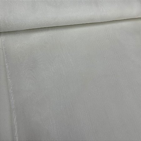 Organza Cristal Branca