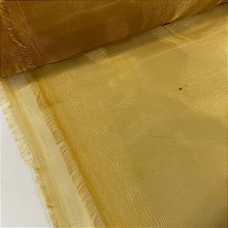 Organza Cristal Dourado