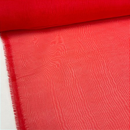 Organza Cristal Vermelha