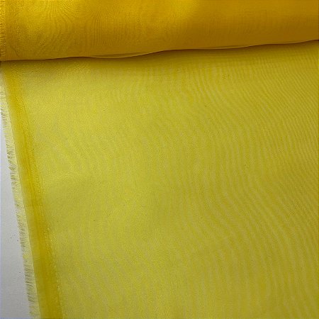 Organza Cristal Amarelo