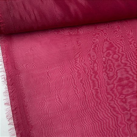 Organza Cristal Bordô