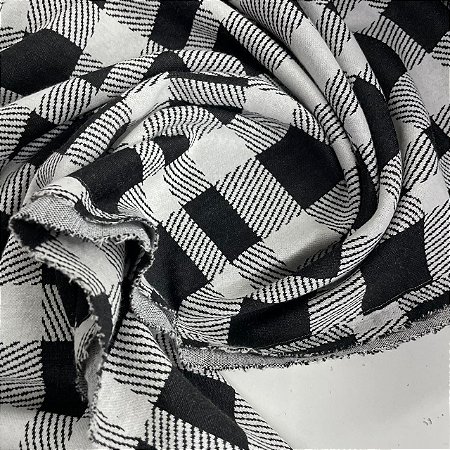 Malha Jacquard Xadrez Clássico