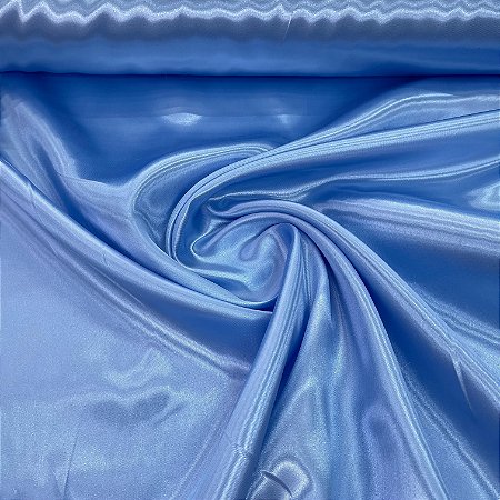 Cetim Liso Azul Bebê