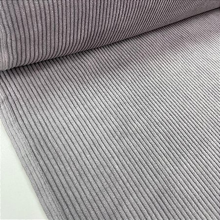 Veludo Cotelê Corduroy Cinza