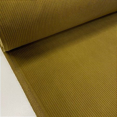 Veludo Cotelê Corduroy Mostarda