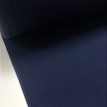 Veludo Cotelê Corduroy Azul Marinho