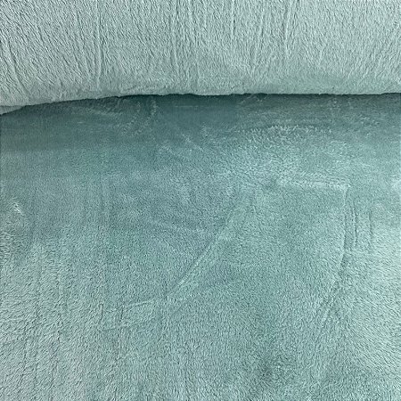 Fleece Pesado Cobertor Verde Água  300g/m² 2,45m
