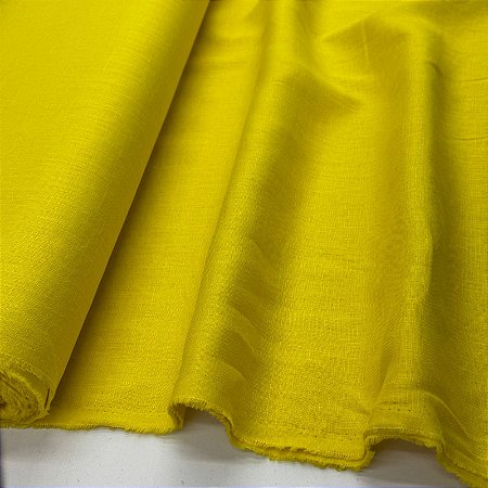 Linho Puro Amarelo Brasil