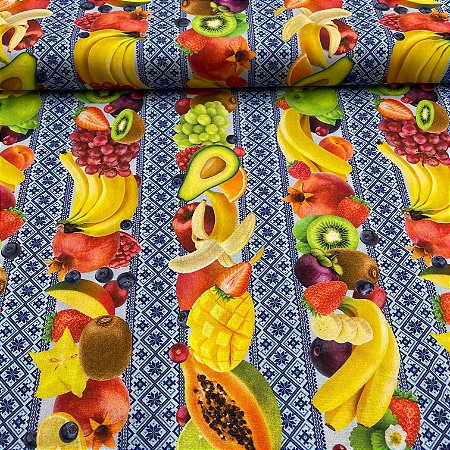 Tricoline Digital Estampa Barrada 27